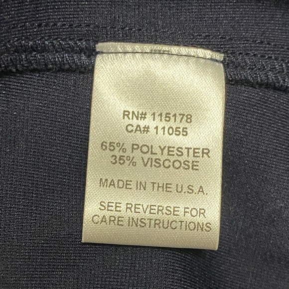 Komarov Navy Blue Ruffled Jacket - Picture 5 of 5